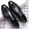 Leather Shoes Men's Business Formal Wear Casual Shoes Korean Version of The British Soft Sole Breathable