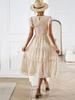 New Women's Floral Dress Summer Women's Temperament Elegant Long Skirt