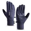 Winter-Handschuhe aus Samt, verschleißfest, wasserdicht, mit Touchscreen, warme Handschuhe für Outdoor, Wandern, Skifahren, Bergsteigen, Radfahren für Herren