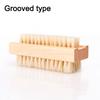 New Double-sided Nail Brush Nail Art Brushes for Manicure Manicure Pedicure Wood for Nail Care Scrubbing Tools ZJS11