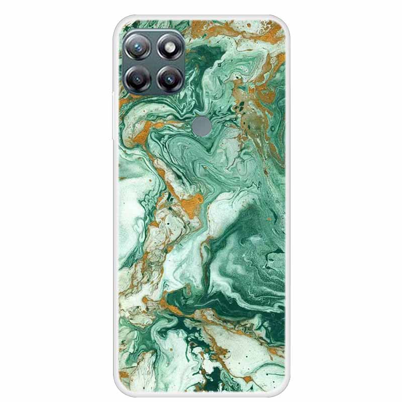 For Lenovo K12 Pro Cases K 12 K12Note Marble Clear Soft Silicone Shockproof Covers For Lenovo Lemon K12 Pro TPU Coques K12 Note