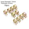 10Pcs Hot 5-16mm  Stainless Steel Fastener Tube Clamp Fuel Oil Line Water Hose Pipe Spring Clips