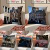Fashion Wandering Manchester City Cushion Cover Silky Elegant Comfort Sofa Bed Invisible Zipper Beach Pillowcase
