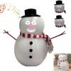 Animated Talking Snowman, Talking Animated Blink Snowman With Built In Projector And Speaker,Singing/Dancing/Talkings Animat Blink Snowmans For Holida