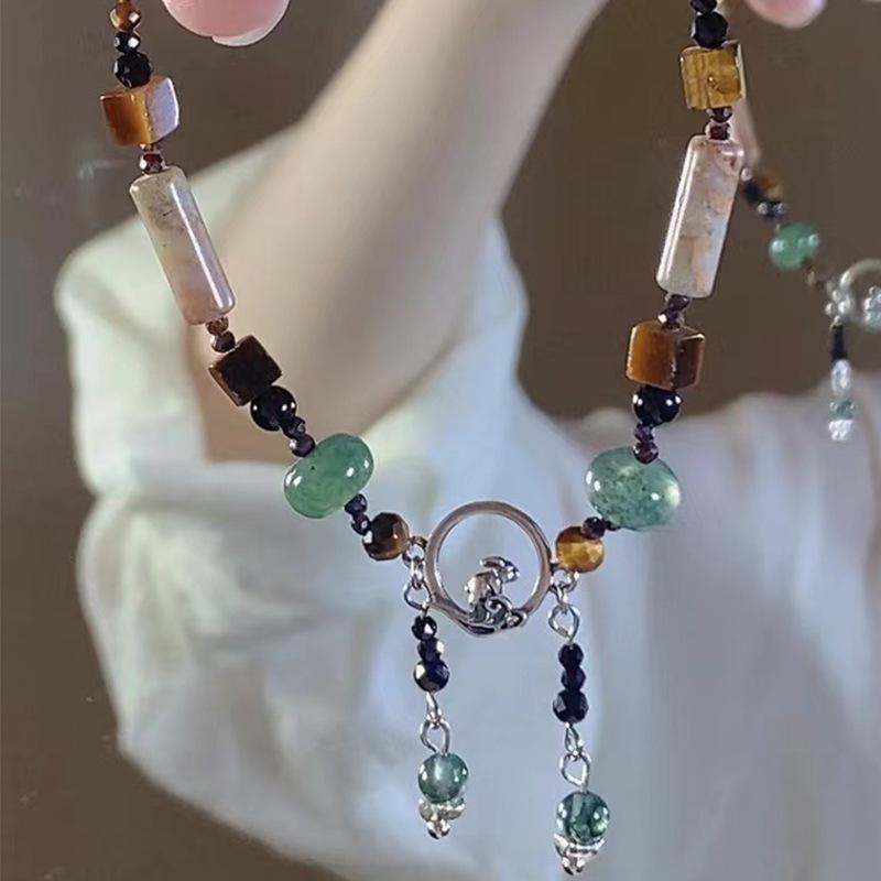 Unieke Dames Armband in Tibetaanse Stijl, Puur Handgemaakt Kralen Hanger Temperament Sieraden