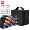 60-Color Double-Ended Marker Pen Set