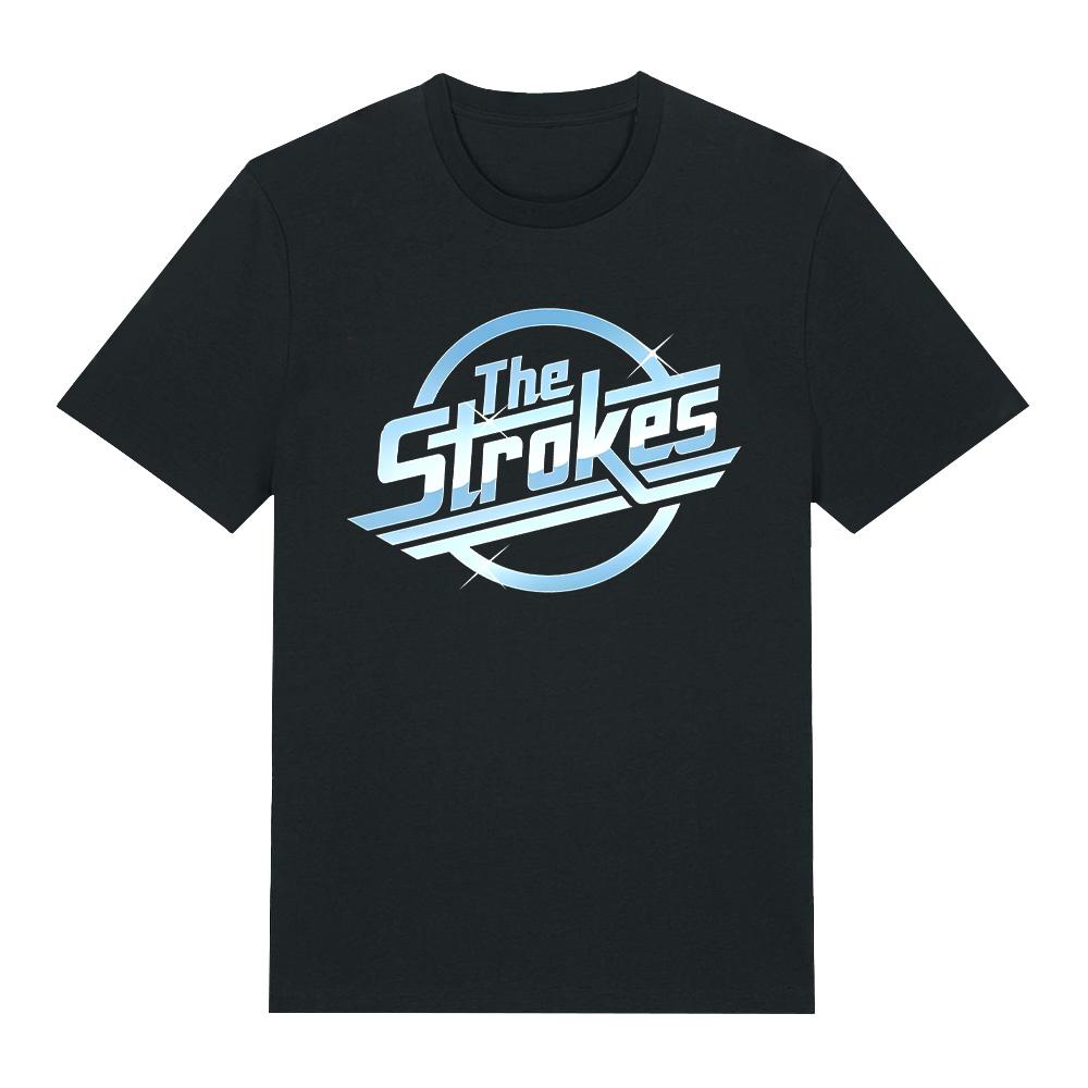 T-shirt con Logo della Rock Band The Strokes Merch The Strokes T-shirt Abbigliamento con Stampa Grafica Vintage T-shirt a Manica Corta in Puro Cotone Unisex T-shirt Anime