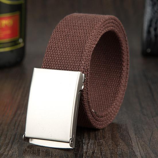 Curea de talie Cadou rafinat Confortabilă Pânză Cataramă metalică lată Curea pentru pantaloni Accesoriu costum KTB