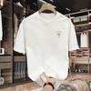 Amerikaans Trendy Merk Puur Katoen Heren T-shirt met Print Korte Mouwen Trendy Veelzijdig Rond Hals T-shirt voor Mannen en Vrouwen Heren