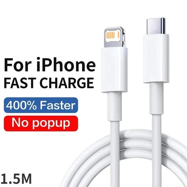 PD 20W Fast Charger For iPhone 14 13 12 11 Pro Max Mini 7 8 Plus XR Type C Cable Fast Charging Date Cord Phone Accessories