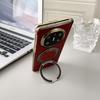 Applicable To Huawei Matex1 Mobile Phone Case Magnetic Suction Center Axis Plain Leather  X1 Collector's Edition Rotating Bracket Anti-drop Rear Case