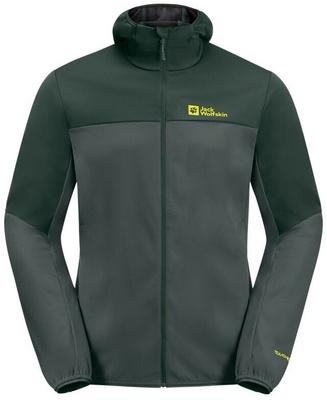 Kurtka Jack Wolfskin Feldberg Hoody Mężczyźni łupkowo-zielona