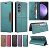 Leather Flip Wallet Case For Samsung Galaxy S24 S23 S22 S21 S20 FE S10 S25 S24 Plus Book Case Cards Holder Funda Protect Cover