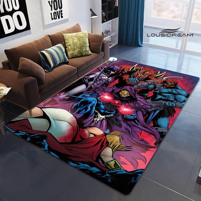 Anime Universe Master HE-MAN Printed Carpet Children Play Carpet Living Room Bedroom Beautiful Carpet Photography Props
