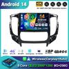 Android 14 Carplay Car Radio For Mitsubishi Pajero Sport 3 L200 5 Triton 3 2015 2016 2017 2018 2019 Multimedia Video Player GPS