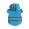 Imperméable pour chiot pour petits et moyens chiens Chat Veste imperméable Costume d'extérieur pour animal de compagnie Vêtements Chihuahua Vêtements à capuche Teddy