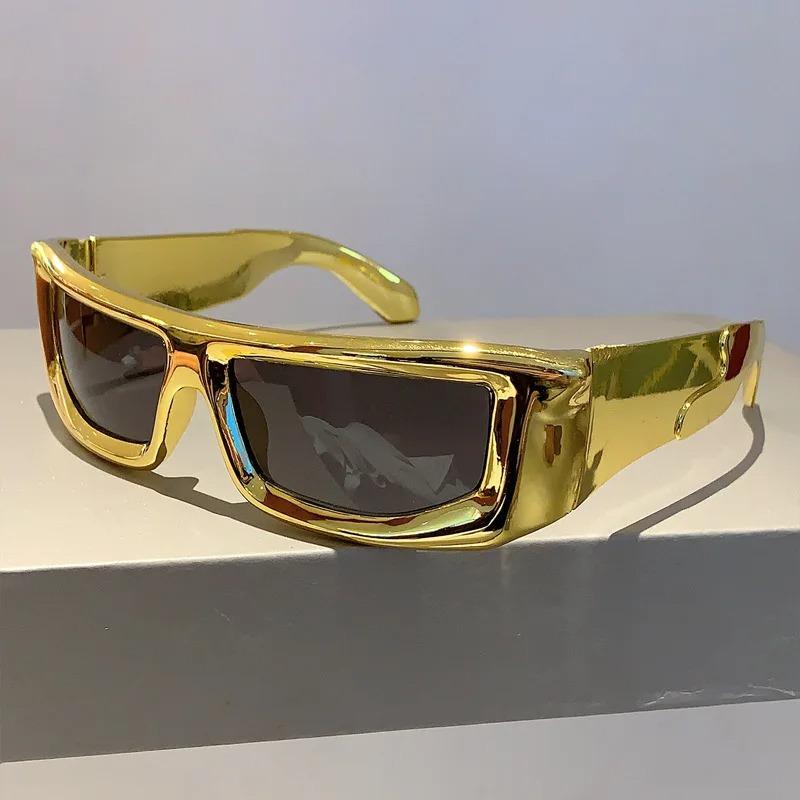Y2k Round Men Sunglasses New Outdoor Sports Women Shades Trendy Brand Design Vintage Eyewear UV400