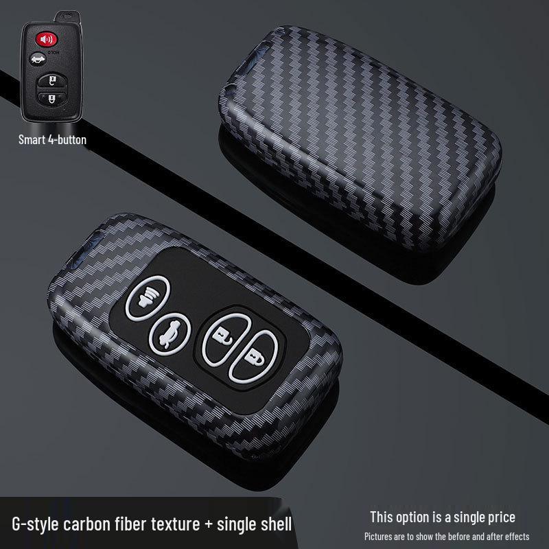 Compatible Key Shell Cover for Toyota Crown, Reiz, Prado, Land Cruiser, Camry