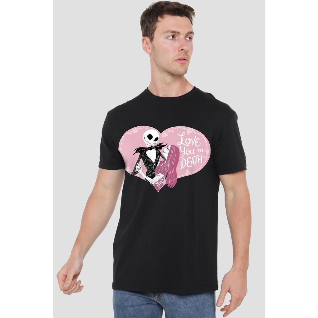 The Nightmare Before Christmas Mens Love You To Death Valentine`s Day T-Shirt