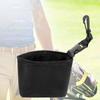 Easy To Carry Golf Cleaning Bag With Detachable Clip Golf Club Wash Bag  For Club Grooves
