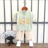 Boys Summer Hanbok Suit Chinese Style Baby Anniversary Dress Full Moon Week Clothes Ancient Costume Fu Style Breathable Performance Outfit