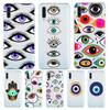 Auge Blau Evil Eye Drucken Für Samsung Galaxy A90 A80 A70 A60 A50 A40 A30 A20S A20E A10 A10E A10S S8 s7 S6 Rand Telefon Fall