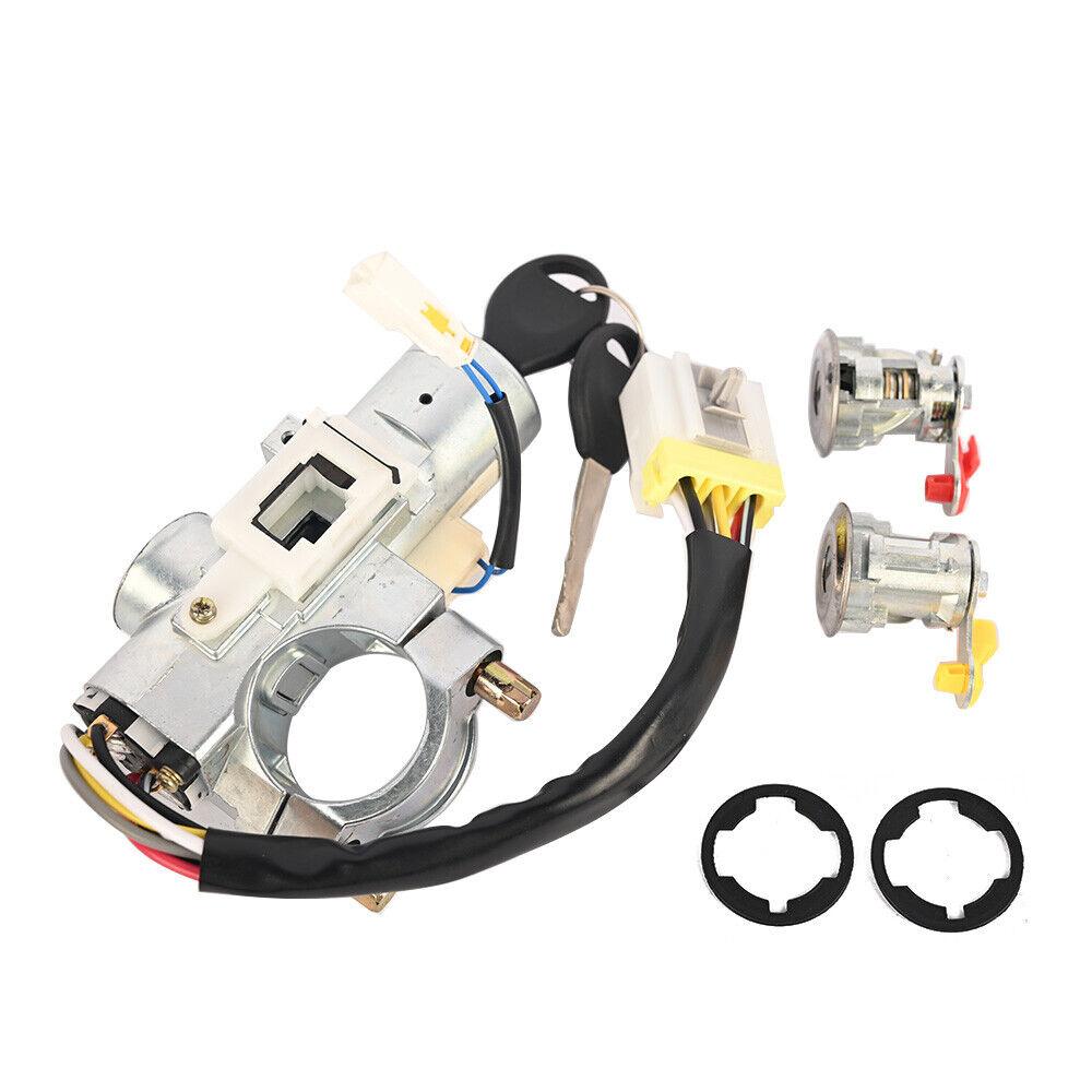 Ignition Switch Lock Cylinder Set For Nissan Frontier 1999 To 2003, Xterra 00-04