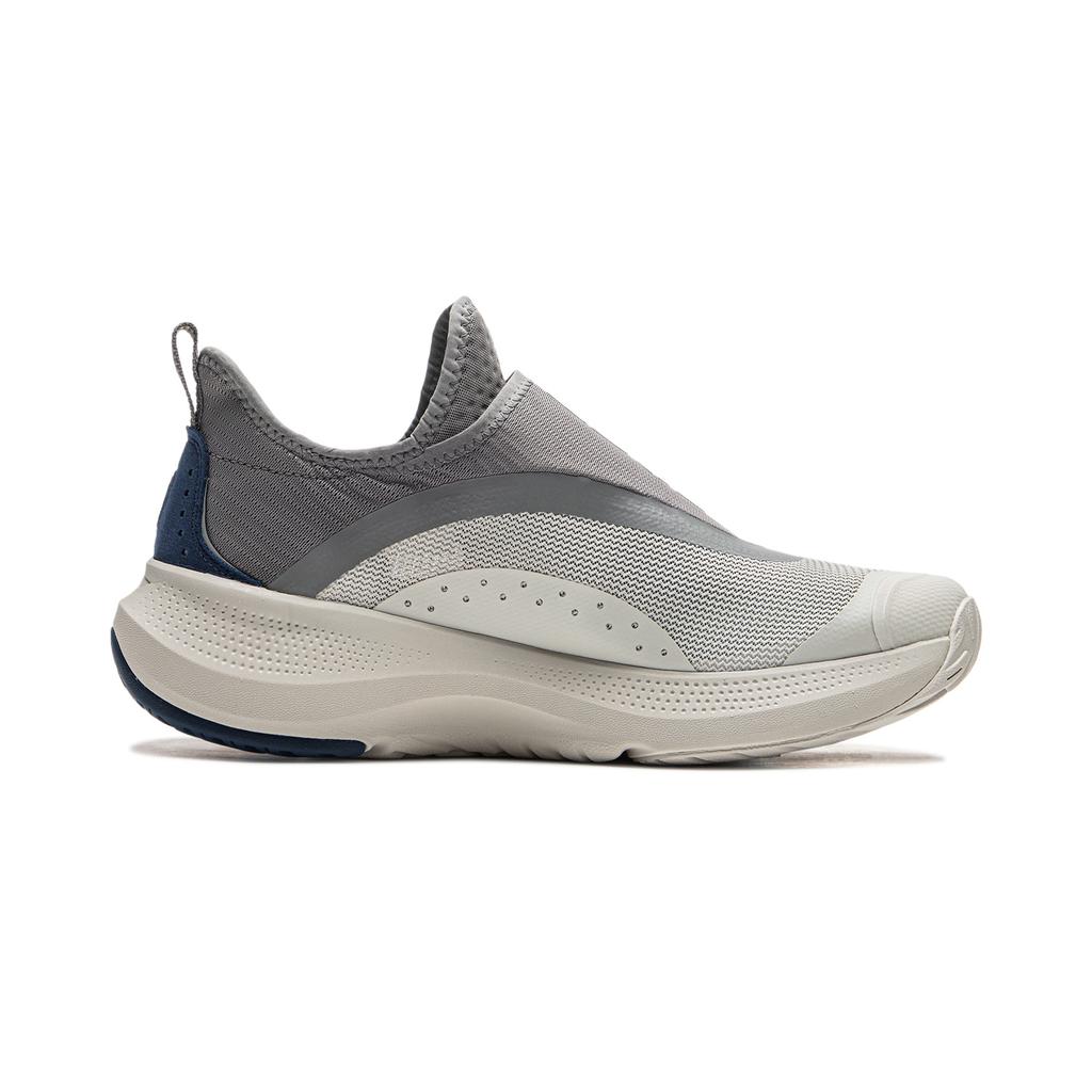 Li Ning SOFT GO Cushioning Slip Resistant Abrasion Resistant Breathable Lightweight Rebound Low Top Casual Shoes Men's AGLU275-1