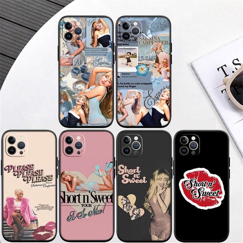Sabrina Carpenter Phone Case for Samsung Galaxy S20 S21 Ultra FE Plus A26 A30 A30S A31 A52 A42 A50 A50S