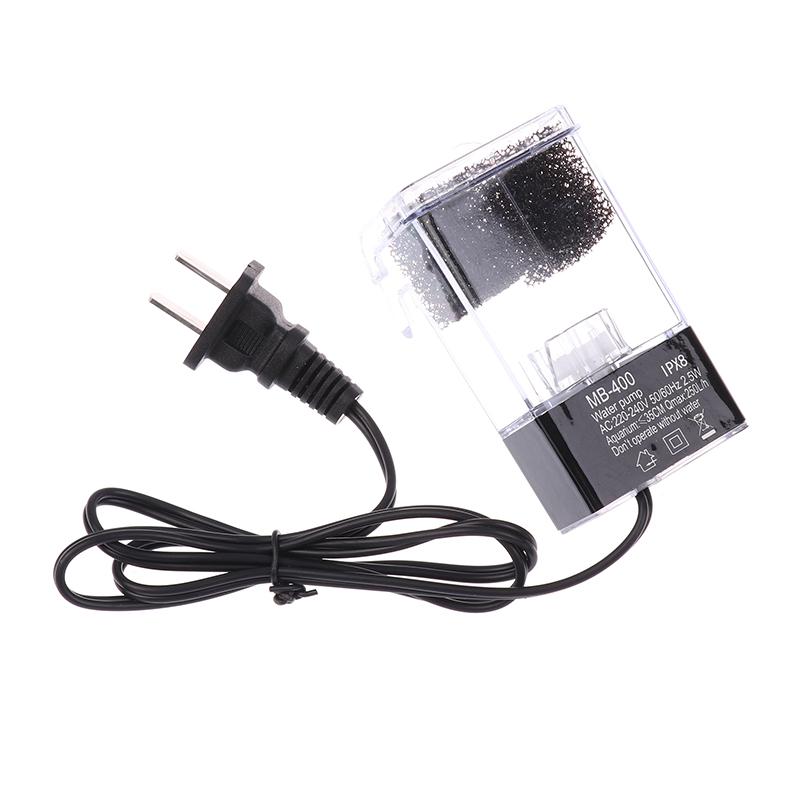 Aquarium Extern Hangend Filter Mini Filter Aquarium Stroomaansluiting 2.5W Doorstroom 250H/L Voor Aquaria Onder 30Cm