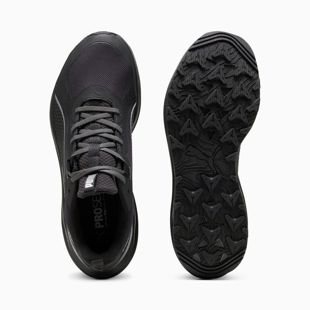 Puma FLARE PRO TRAIL Unisex Running Shoes Black 31204101 Size 42
