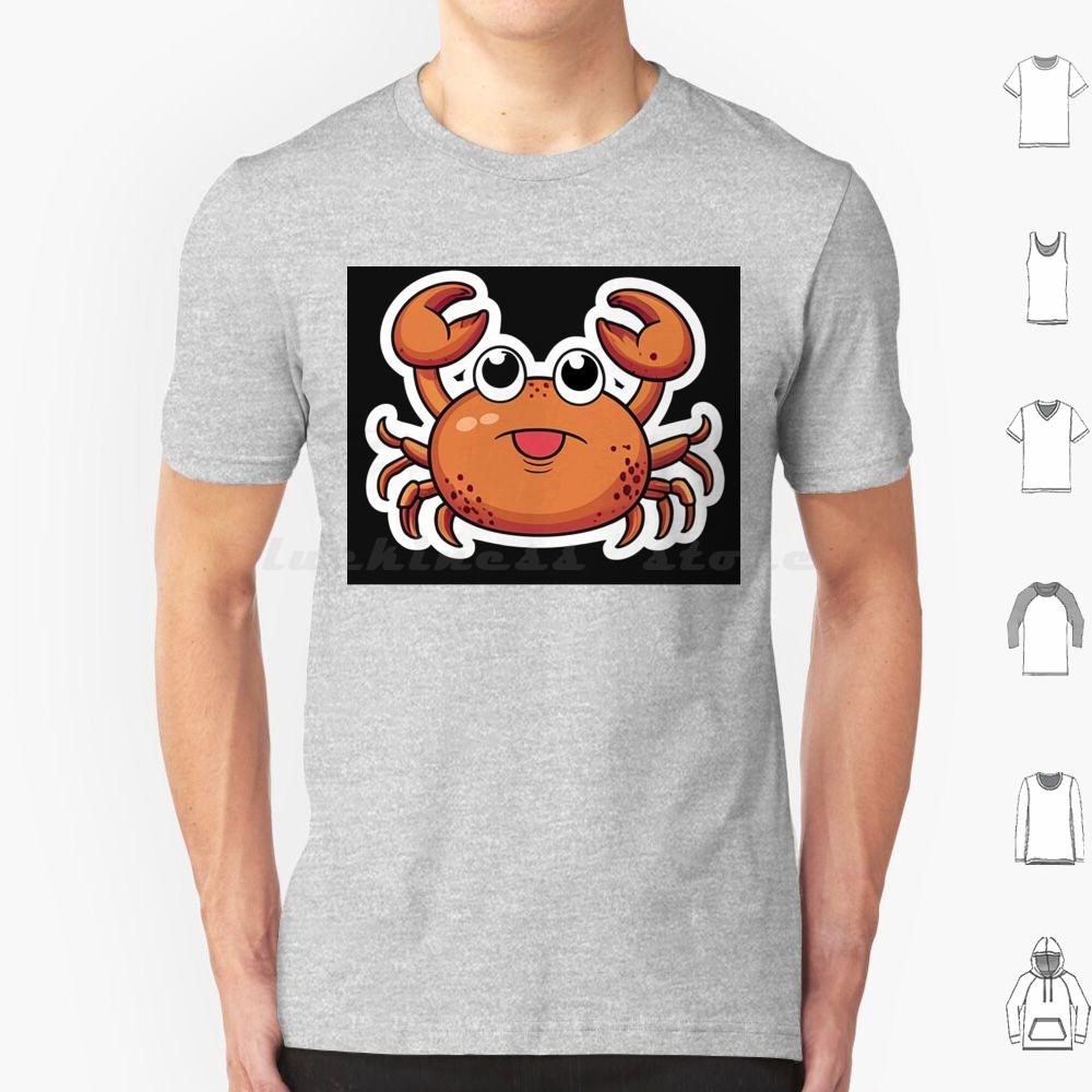 Krabbe Orange Süß Maryland T-Shirt Baumwolle Männer Frauen DIY Druck Krabbe Maryland Chesapeake Bucht Tierwelt Natur Tier Krabbe Krabben