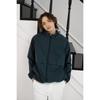 Deep Green Swag Ball String Windbreaker