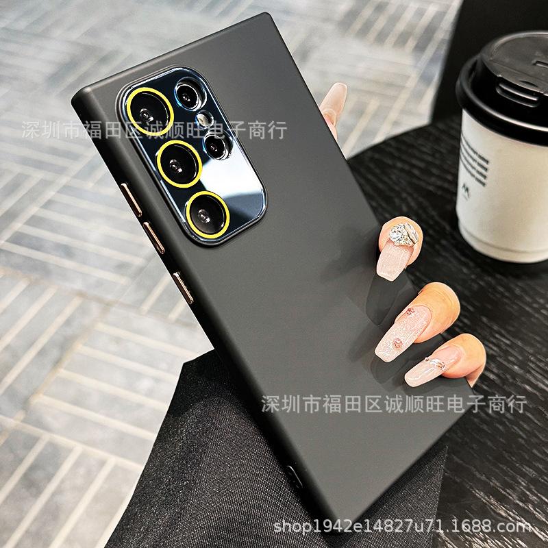 Liquid Silicone for Samsung S25ultra Phone Case All-inclusive Lens S23ultra Premium S22 Case