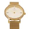 Timex Uhr Transcend, goldenes Zifferblatt, Messing, Mineralglas, Quarz, 34 mm, amerikanische Uhrenmarke, TW2W19300, Unisex, goldfarben [TIMEX] [Artikel]
