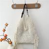 Tassel Hand-woven Tote Bag Women's Summer New Fashion Trend Hollow Versatile Shoulder Armpit Bag
