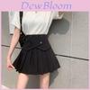 Womens High Waist Short Skirt With Embroidered Pattern For Summer Casual Wear