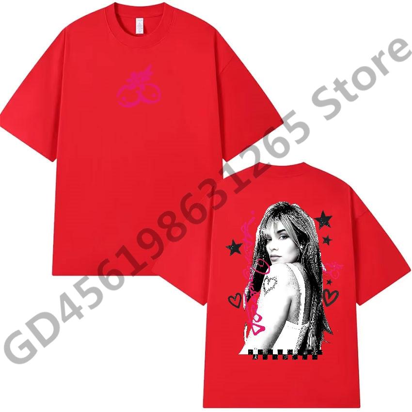 Personality KAROL G Tropicoqueta T Shirt Unisex Women Retro Fashion Cotton Short Sleeve Tees Summer Casual ONeck Clothing Tops