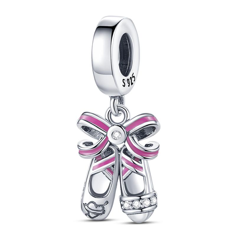 Colorful Charm Bead Charms Bead Jewellery Copper Rose Crown Rainbow Heart Shape Dangle Compatible With Pandora Bracelets Necklaces Do It Yourself Mark