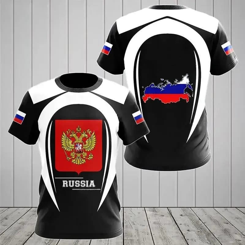 Men's Fashion 3D Printed Men's T-Shirt Round Neck Short Sleeve Trendy Street Wear