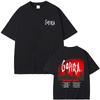 Metal Band Gojira France Tour 2025 T-shirt Men Women Clothing Gothic Rock Oversized T-shirt Men's Casual Cotton Vintage T Shirts