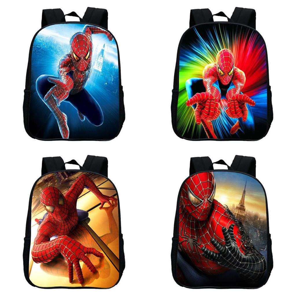From Home Spidermanfar Kid Boys School Book Bag Backpack Shoulder Rucksack Bags