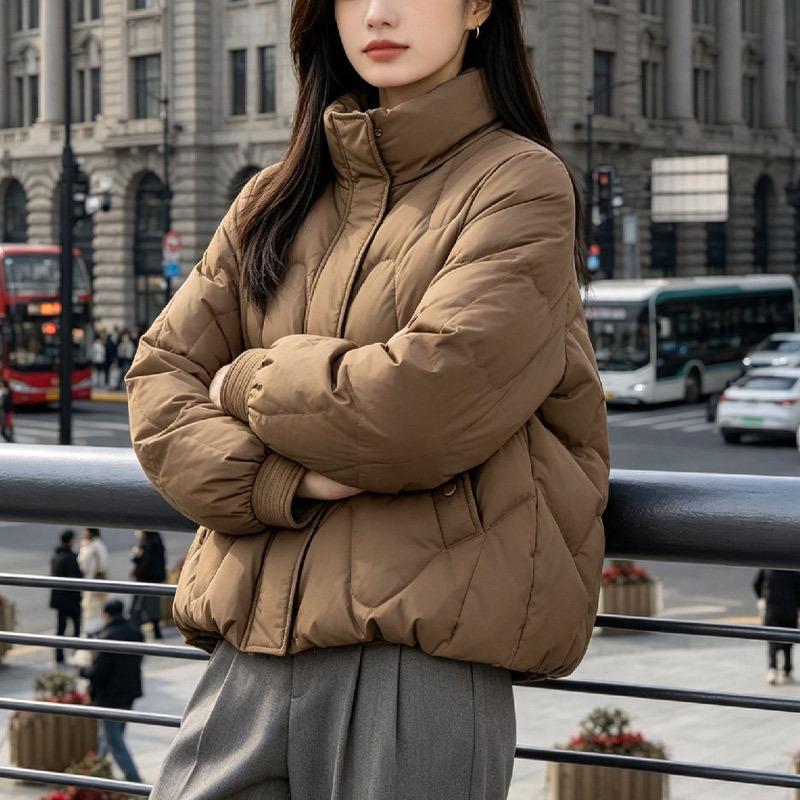 Doudoune femme nouvelle hiver duvet de canard courte nouvelle doudoune femme Pinghu