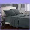 Modern Minimalist Polyester Bed Sheets And Pillowcases With Soft Breathable Comfort For All Seasons