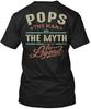 Pops Der Mann Legende Mythos T-Shirt Hergestellt in den USA Größe S bis 5XL