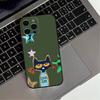 P-Pete-S C-Cat Cute Pattern Phone Case For iPhone 17, 16,15,14,13,12,11 Plus,Pro Max, Others Soft Black Cover