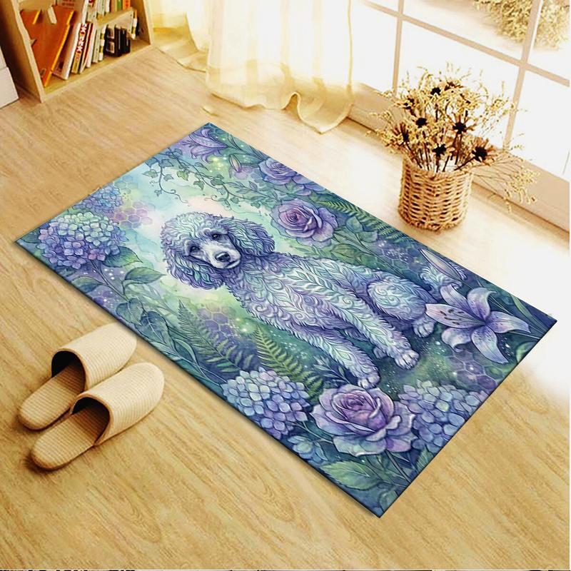 2025 New Poodle Carpet Rug for Living Room Bedroom Home Sofa Decoration,Kids play Non-slip Floor Mat99