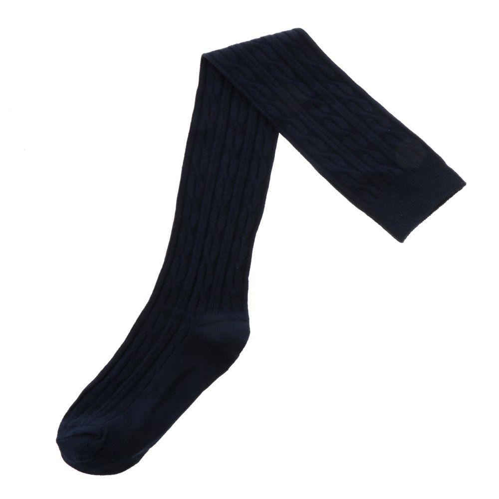 Women High Socks Pantyhose Knit Thigh Tights Over Knee Stockings Cotton