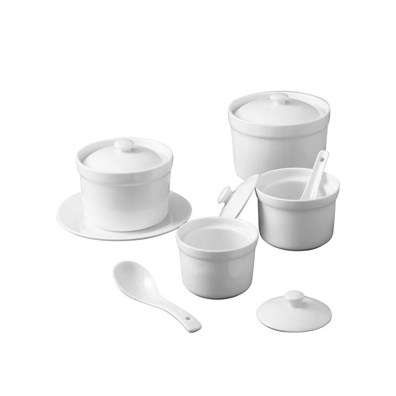 Homeglen Keramik-Wasserbad-Suppen- & Dessertschalen-Set