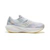 SAUCONY Triumph 20 Comfortable Shock Absorption Slip Resistant Durable Low Top Marathon Running Shoes Unisex Running Shoes Platinum S20759-81